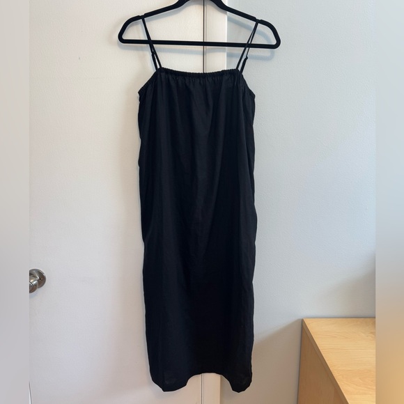 NWT black linen dress - Picture 1 of 6